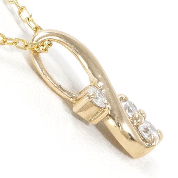 Yellow Gold Necklace Diamond Yellow Gold Necklace Diamond